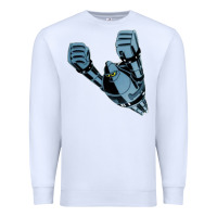 White gigantor tetsujin Premium Sweatshirt - linhVisuals