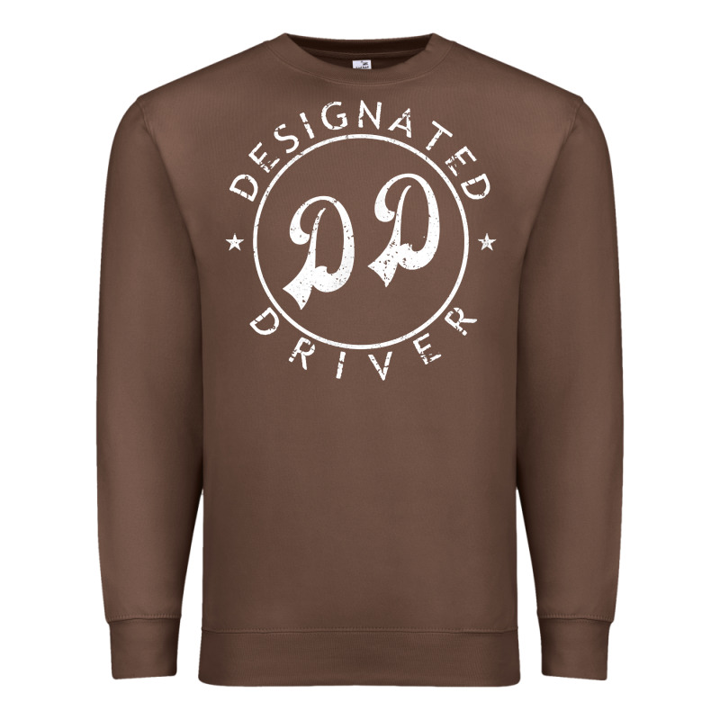 Designated Driver Funny Gift Tee Premium Sweatshirt by linhVisuals | Teevron