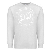 Oatmeal Heather designated driver funny gift tee Premium Sweatshirt - linhVisuals