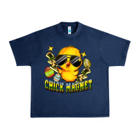 Navy chick magnet Urban Heavy Tee - FaDigitalArtStudio