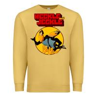 Antique Gold heckle and jeckle Premium Sweatshirt - linhVisuals