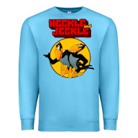 Ocean Blue heckle and jeckle Premium Sweatshirt - linhVisuals