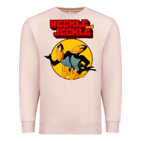 Pale Pink heckle and jeckle Premium Sweatshirt - linhVisuals