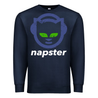 Navy napster Premium Sweatshirt - linhVisuals