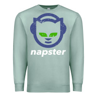 Seafoam napster Premium Sweatshirt - linhVisuals
