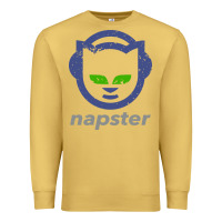 Antique Gold napster Premium Sweatshirt - linhVisuals