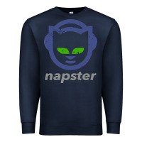 Navy napster Premium Sweatshirt - linhVisuals