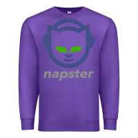 Purple napster Premium Sweatshirt - linhVisuals