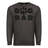 Smoke dog dad classic design paw gift t shirt Premium Sweatshirt - linhVisuals