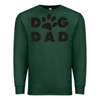 Sports Green dog dad classic design paw gift t shirt Premium Sweatshirt - linhVisuals