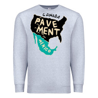 Heather Grey pavement area Premium Sweatshirt - linhVisuals