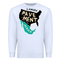 White pavement area Premium Sweatshirt - linhVisuals