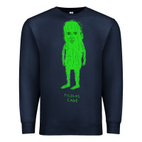 Navy picolas cage Premium Sweatshirt - linhVisuals