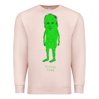 Pale Pink picolas cage Premium Sweatshirt - linhVisuals
