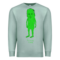 Seafoam picolas cage Premium Sweatshirt - linhVisuals
