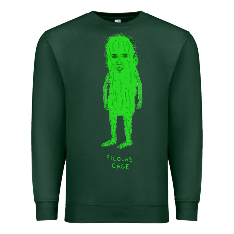 Picolas Cage Premium Sweatshirt by linhVisuals | Teevron