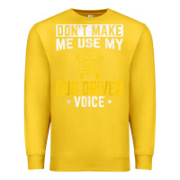 Lemon don't make me use bus driver voice school bus driver t shirt Premium Sweatshirt - linhVisuals