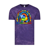 Cloud Purple Autism Awareness Autism elephant Vintage Tee - FaDigitalArtStudio