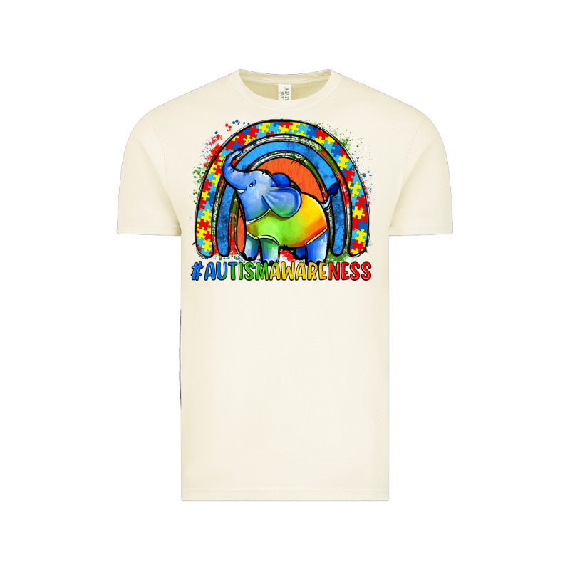 Autism Awareness Autism Elephant Vintage Tee by FaDigitalArtStudio | Teevron