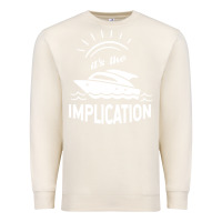 Sandshell the implication its always sunny in philadelphia Premium Sweatshirt - linhVisuals