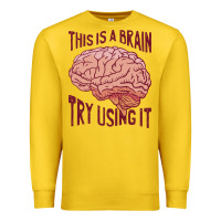 Lemon Brain Premium Sweatshirt - linhVisuals