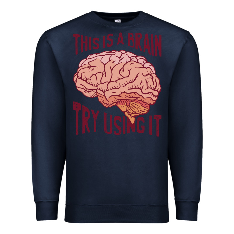 Brain Premium Sweatshirt by linhVisuals | Teevron