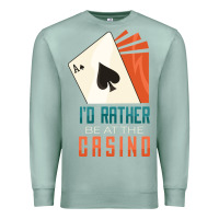 Seafoam Casino Premium Sweatshirt - linhVisuals