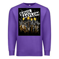 Purple soul asylum Premium Sweatshirt - linhVisuals