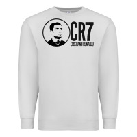 Dove Grey cristian #ronaldo Premium Sweatshirt - linhVisuals