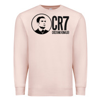 Pale Pink cristian #ronaldo Premium Sweatshirt - linhVisuals