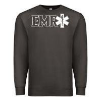 Smoke emr ambulance ems emt emergency medical responder t shirt Premium Sweatshirt - linhVisuals