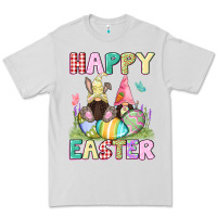 Dove Grey Happy Easter gnomies Easter Day Premium Tee - CowGirlArtShop