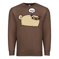 Chestnut no pug Premium Sweatshirt - linhVisuals