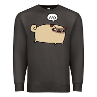 Smoke no pug Premium Sweatshirt - linhVisuals