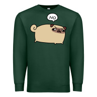 Sports Green no pug Premium Sweatshirt - linhVisuals