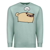 Seafoam no pug Premium Sweatshirt - linhVisuals