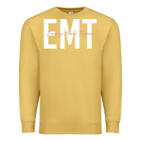 Antique Gold emt emergency medical technician ems first responder medic sweatshirt Premium Sweatshirt - linhVisuals