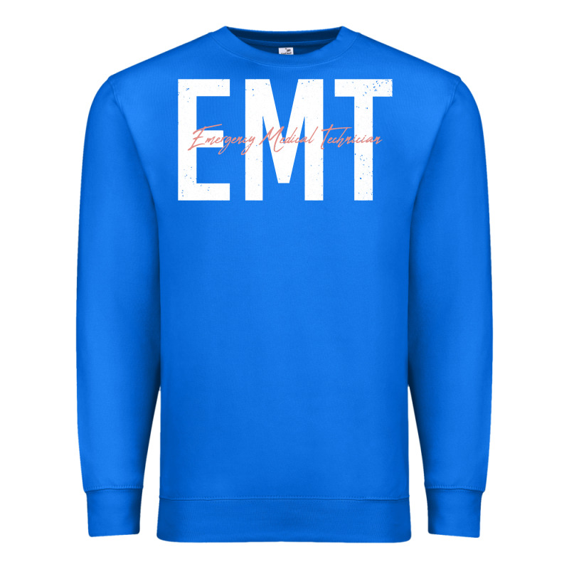 Emt Emergency Medical Technician Ems First Responder Medic Sweatshirt Premium Sweatshirt by linhVisuals | Teevron