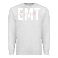 Oatmeal Heather emt emergency medical technician ems first responder medic sweatshirt Premium Sweatshirt - linhVisuals