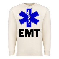 Sandshell emt ems paramedic star of life caduceus t shirt Premium Sweatshirt - linhVisuals