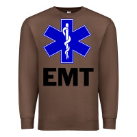 Chestnut emt ems paramedic star of life caduceus t shirt Premium Sweatshirt - linhVisuals