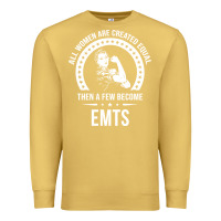 Antique Gold emt shirts for women  emt pullover hoodie Premium Sweatshirt - linhVisuals