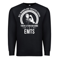 Black emt shirts for women  emt pullover hoodie Premium Sweatshirt - linhVisuals