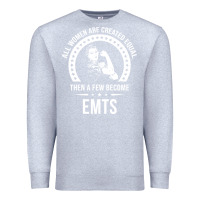 Heather Grey emt shirts for women  emt pullover hoodie Premium Sweatshirt - linhVisuals