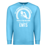 Ocean Blue emt shirts for women  emt pullover hoodie Premium Sweatshirt - linhVisuals