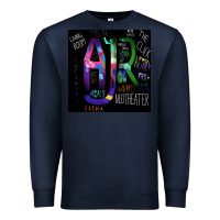 Navy #ajr (9) Premium Sweatshirt - linhVisuals