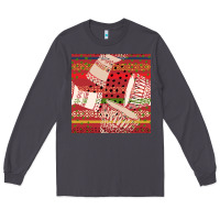 Smoke african drum colorful seamless pattern Long Sleeve Tee - BundleAndBundleShop