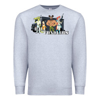Heather Grey ball fondlers Premium Sweatshirt - linhVisuals