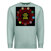Seafoam king gizzard & the lizard wizard Premium Sweatshirt - linhVisuals
