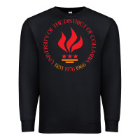 Black university of the district of columbia Premium Sweatshirt - linhVisuals